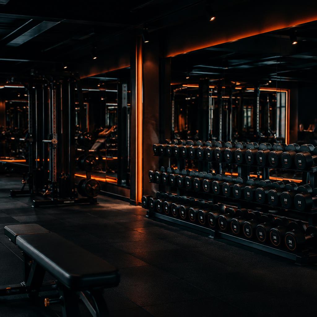 Ağırlık ve fitness alanı